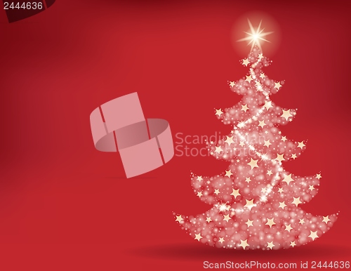 Image of Christmas tree topic background 2