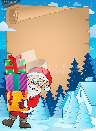 Image of Christmas theme parchment 2