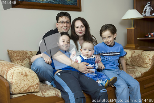 Image of lucky family