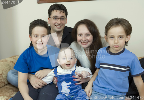 Image of lucky family