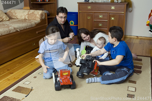 Image of lucky family