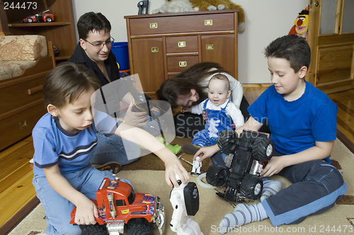 Image of lucky family