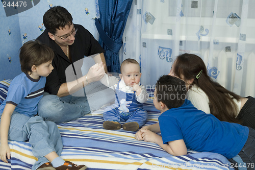 Image of lucky family