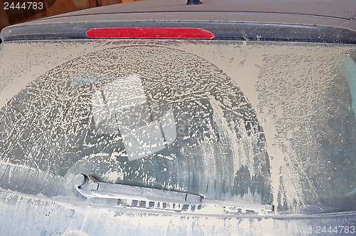 Image of Dust on the car