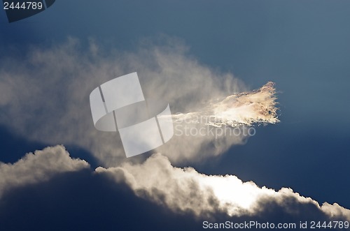 Image of Colored cloud