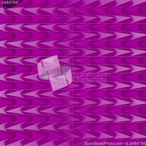Image of Purple pyramids