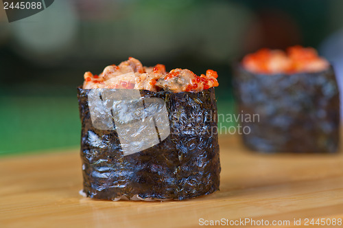 Image of sushi roll