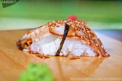 Image of sushi unagi