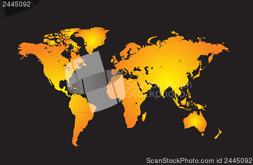 Image of World map