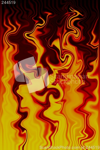 Image of Flame Illustration