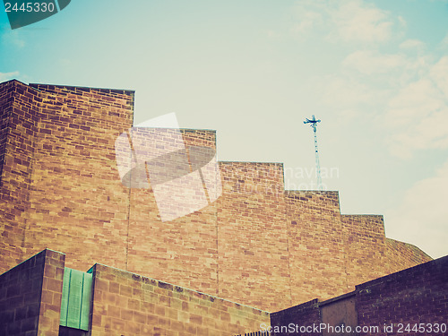 Image of Retro look Coventry Cathedral