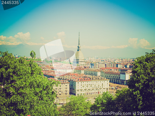 Image of Retro look Turin view
