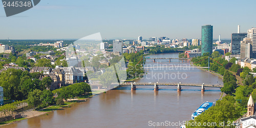 Image of Aerial view of Frankfurt - panorama