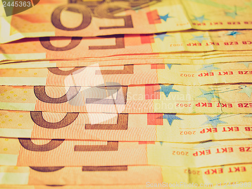 Image of Retro look Euro note