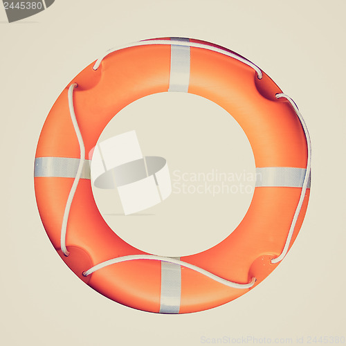 Image of Retro look Life buoy