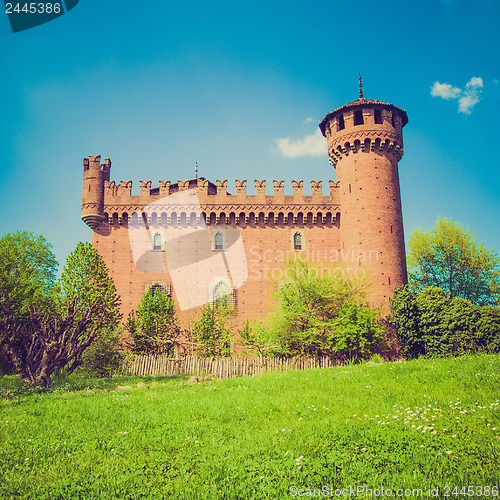 Image of Retro look Medieval Castle Turin