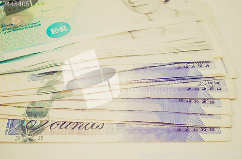 Image of Retro look Pound note