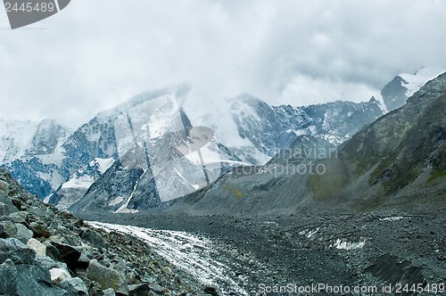 Image of Akkem glacier on Altai