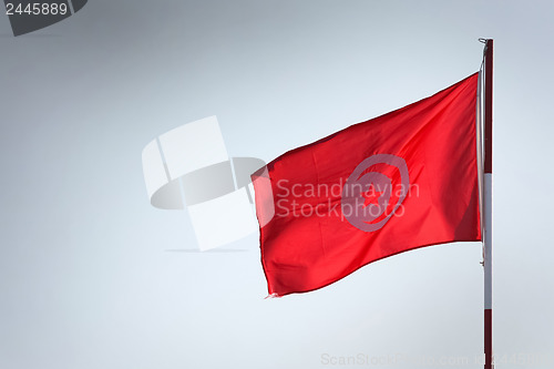 Image of 	Tunisian flag