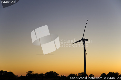 Image of Windmill silhouette