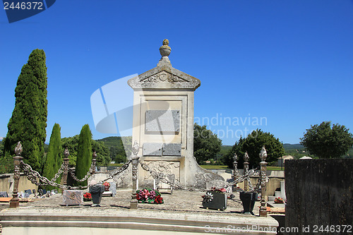 Image of Old cemetery in the Provence