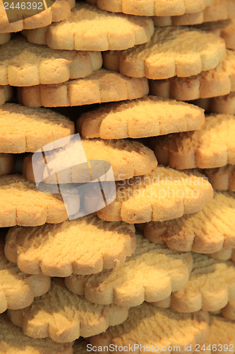 Image of stacked biscuits