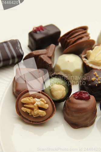 Image of Decorated chocolates