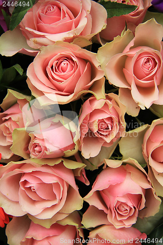 Image of Bridal arrangement, pink flowers