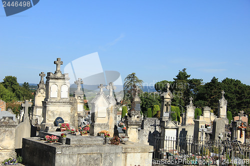 Image of Old cemetery in the Provence