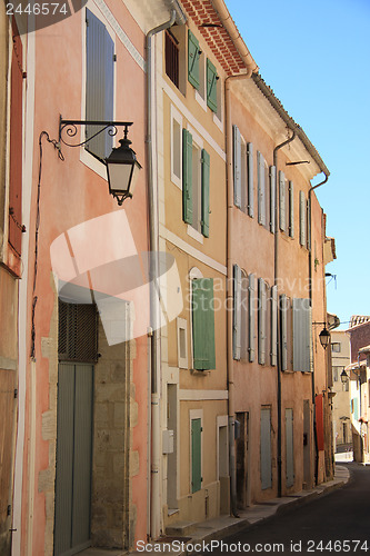Image of Colored houses in the Provence