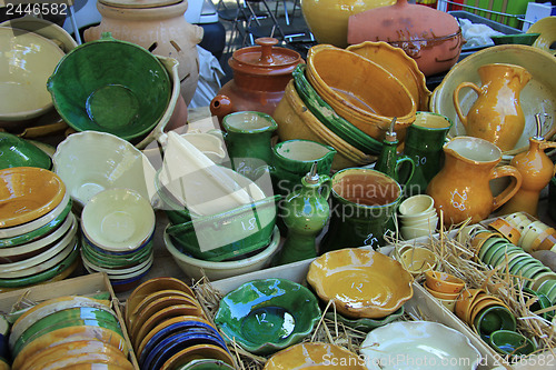 Image of Artisanal pottery from the Provence