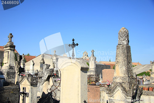Image of Old cemetery in the Provence