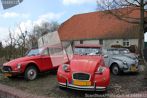 Image of Vintage French cars