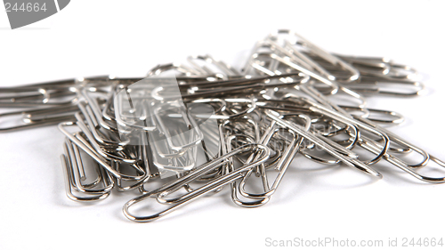 Image of Paper clips - shallow DOF