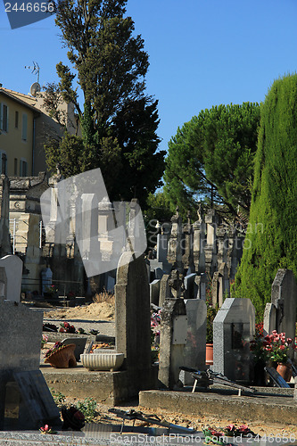 Image of Old cemetery in the Provence