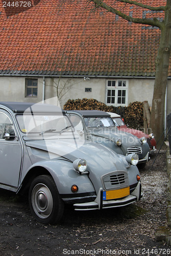 Image of Vintage French cars