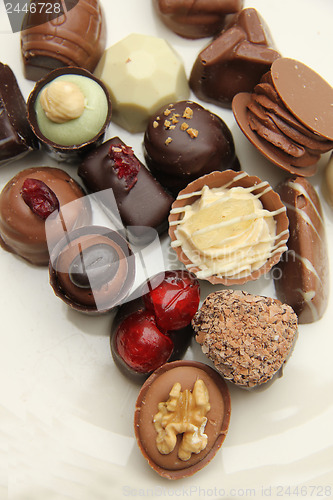 Image of Decorated chocolates