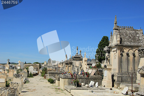 Image of Old cemetery in the Provence