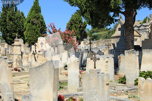 Image of Old cemetery in the Provence