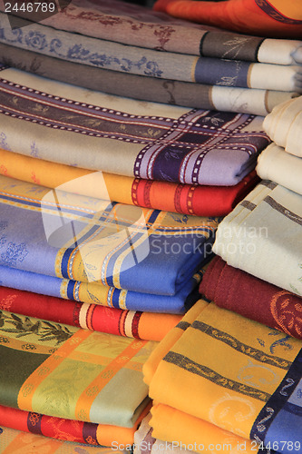 Image of Tablecloths in Provencal patterns