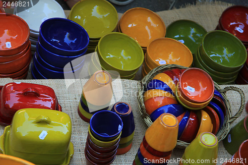 Image of Artisanal pottery from the Provence