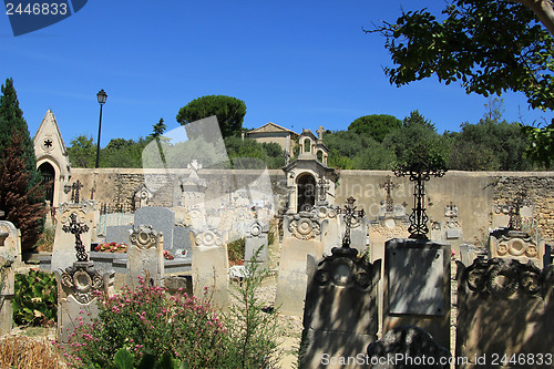 Image of Old cemetery in the Provence