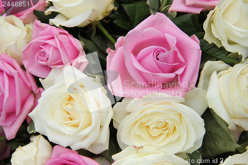 Image of Bridal bouquet in pink and white