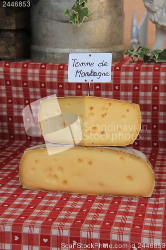 Image of Cheese at a Provencal market