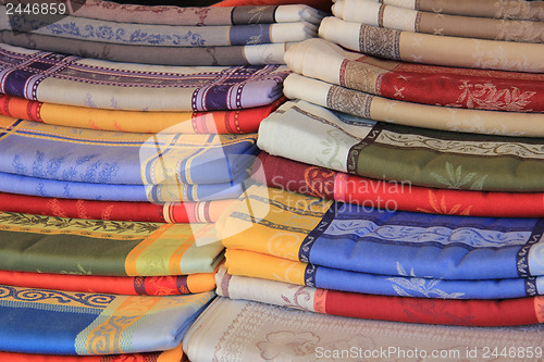 Image of Tablecloths in Provencal patterns