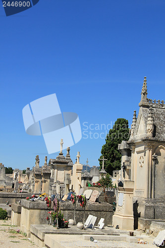 Image of Old cemetery in the Provence