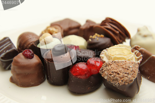 Image of Decorated chocolates