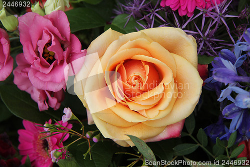 Image of Mixed bouquet in bright colors