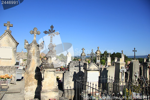 Image of Old cemetery in the Provence