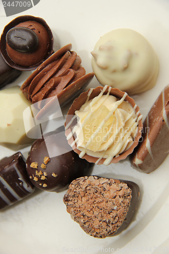 Image of Decorated chocolates